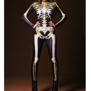 Skeleton Halloween Costume BadInka